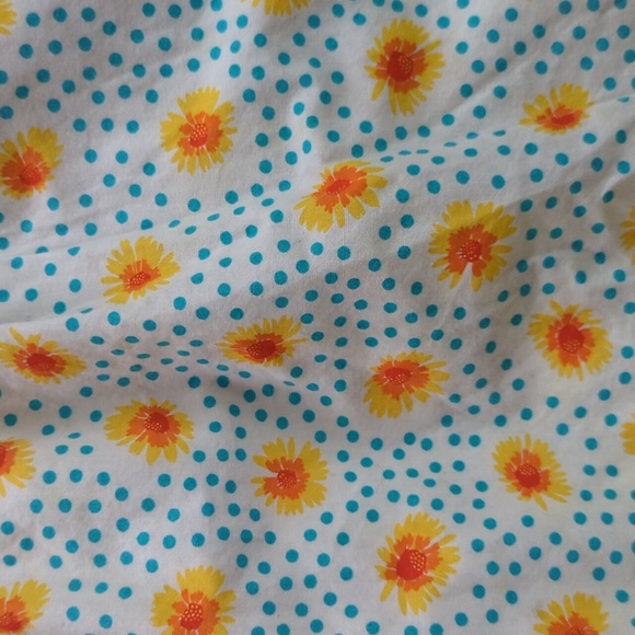 4T Penelope Mack Floral Bow Ruffle Dots Dress Spring Summer Flower Girls - Picture 6 of 15